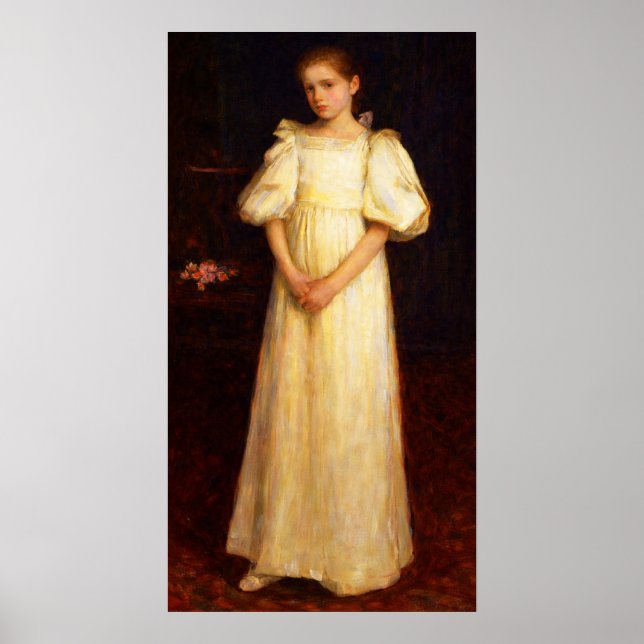 Phyllis Waterlow von John William Waterhouse Poster (Vorne)
