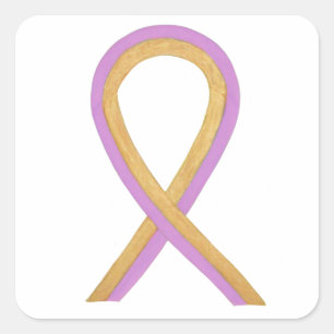 Phyllodes Tumor Awareness Étiquette à ruban