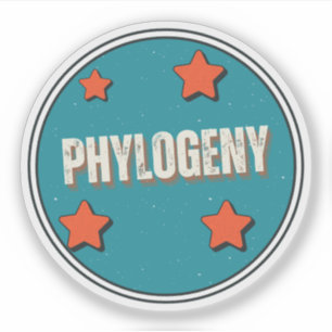 Phylogenese Aufkleber