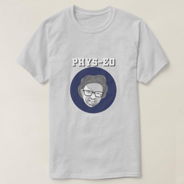 PHYS ED Shirt 2024 - Größere Erwachsene (Design vorne)
