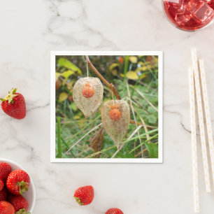 Physalis alkekengengi Paper Napkins Serviette
