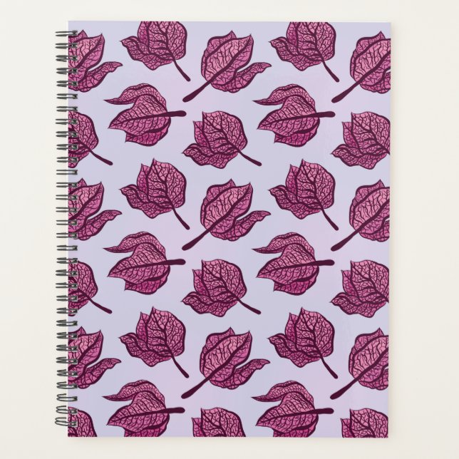Physalis rose Fleur Motif Pastel Botanique (Devant)