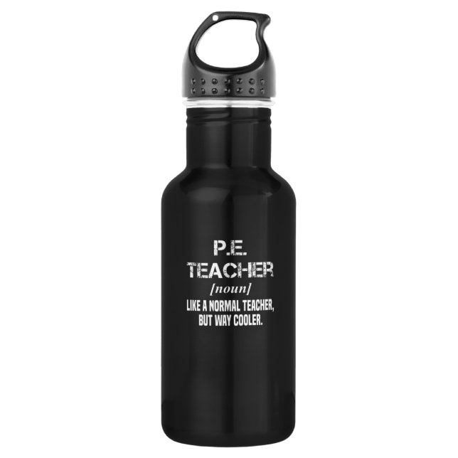 Physical Education PE Teacher School Edelstahlflasche (Vorderseite)