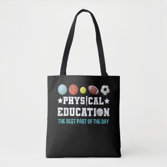 Physical Education PE Teacher Strong School Tasche (Vorderseite)