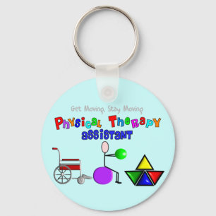Physical Therapy Assistant Gifts Unique Graphics Schlüsselanhänger