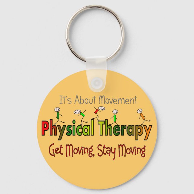 Physical Therapy Products and Gifts Schlüsselanhänger (Vorderseite)