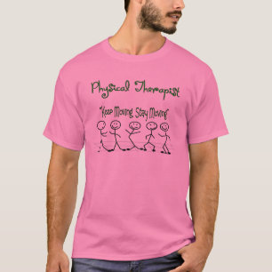 physicall Therapeut-Stock-Leute T-Shirt
