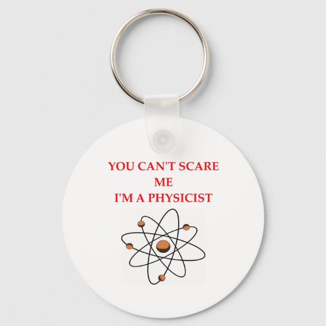 PHYSICIST.png Schlüsselanhänger (Vorderseite)