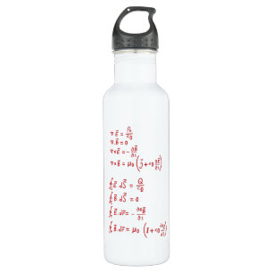Physics Formula Edelstahlflasche