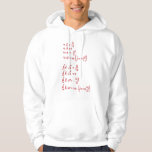 Physics Formula Hoodie<br><div class="desc">I love physics. A must for every physicist,  physics student,  physics teacher and physics lovers. A perfect match physics lovers and physics nerds. Good for the young and the old.</div>