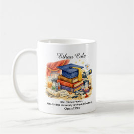 🎓Physics & Physical Sciences Custom Name & Degree Kaffeetasse
