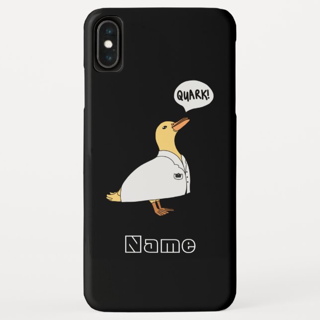 Physik-Duck Case-Mate iPhone Hülle (Rückseite)