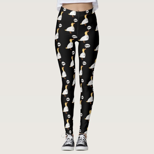 Physik-Duck Leggings (Vorderseite)