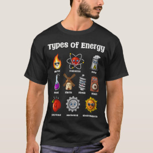 Physik Energiearten T-Shirt