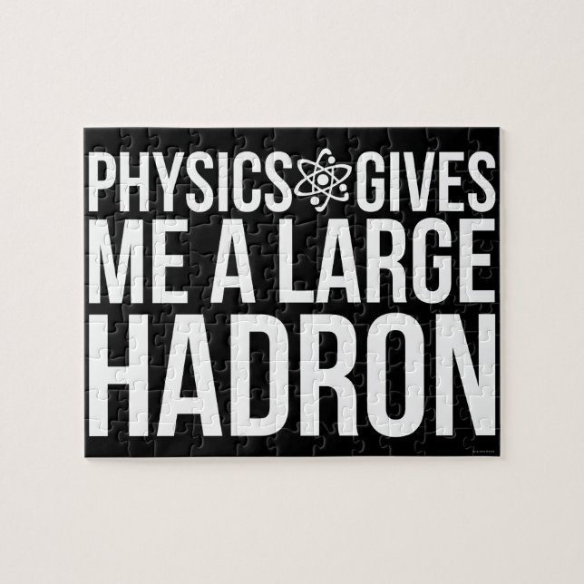 Physik gibt mir einen großen Hadron (Horizontal)