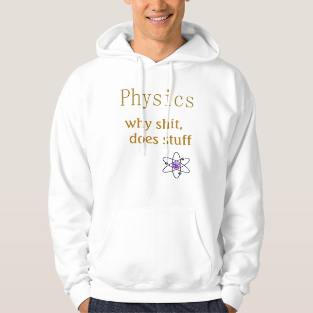 Physik Hoodie (Vorderseite)