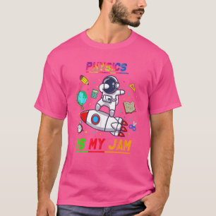 Physik ist mein Marmorastronaut zurück zum Schulfo T-Shirt