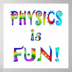 Physik ist Spaß Poster