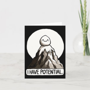 Physik Joke - Ich habe potenzielle Rock Mountain S Karte