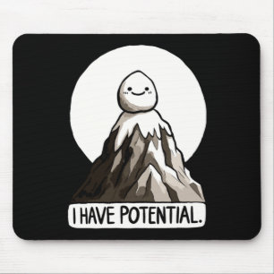 Physik Joke - Ich habe potenzielle Rock Mountain S Mousepad