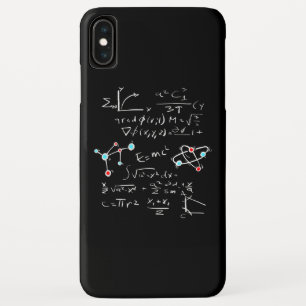 Physik Math Formel Lehrer Student Atome und Mol Case-Mate iPhone Hülle
