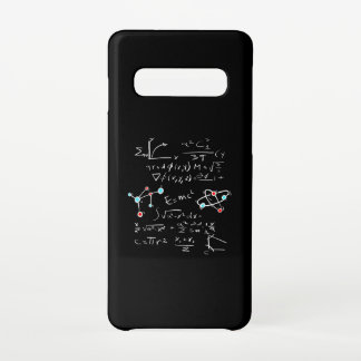 Physik Math Formel Lehrer Student Atome und Mol Samsung Galaxy S10 Hülle