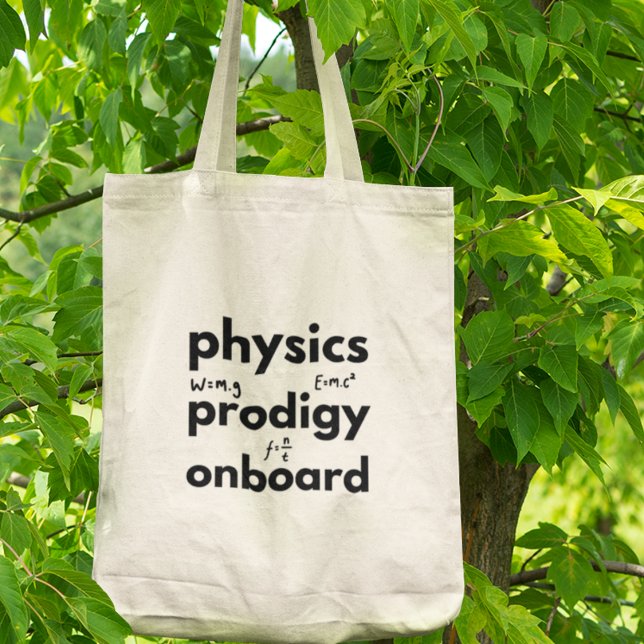Physik Prodigy Onboard Physics Science Lehrer Tragetasche (Get yours now and carry your expertise with pride!)