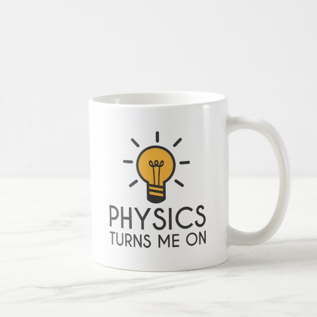 Physik schaltet mich ein kaffeetasse (Rechts)