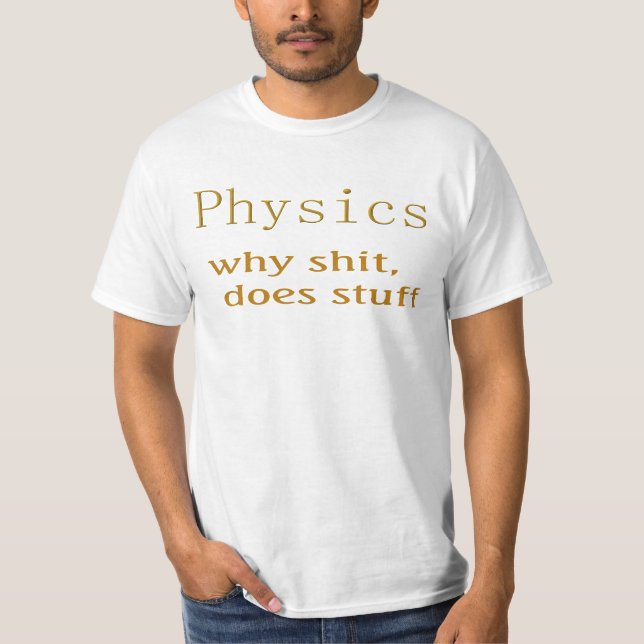 Physik T-Shirt (Vorderseite)