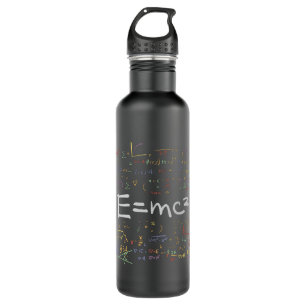 Physik und Mathematik Formeln EMC2 Edelstahlflasche