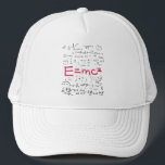 Physik und Mathematik Formeln EMC2 Truckerkappe<br><div class="desc">Cooles Physik-Design. Ein Muss für jeden Physiker, Physiker, Physiker, Physiklehrer und Physiker Liebhaber. Eine tolle Geschenkidee für Physik Nerd und Physik Geeks.</div>