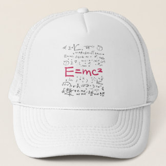 Physik und Mathematik Formeln EMC2 Truckerkappe