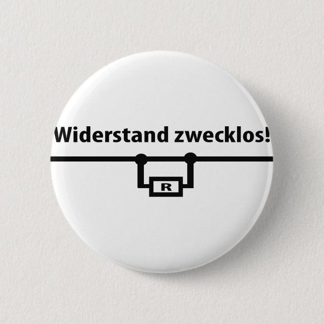 Physik Widerstand zwecklos Ikone Button (Vorderseite)