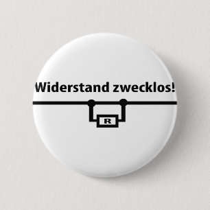 Physik Widerstand zwecklos Ikone Button