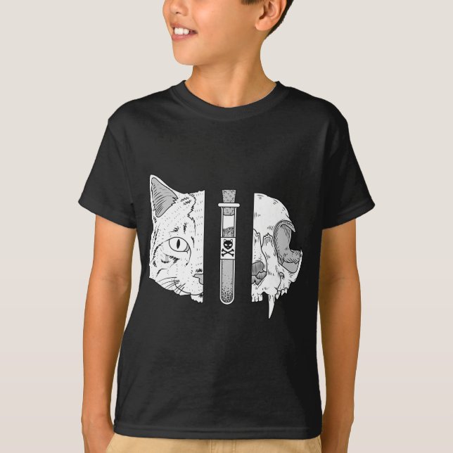 Physik - Wissenschaftler Physiker Schrodingers C T-Shirt (Vorderseite)