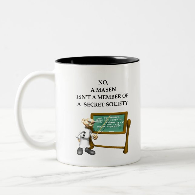 PHYSIK ZWEIFARBIGE TASSE (Links)
