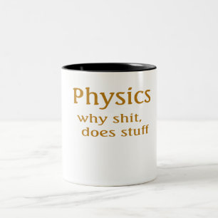 Physik Zweifarbige Tasse