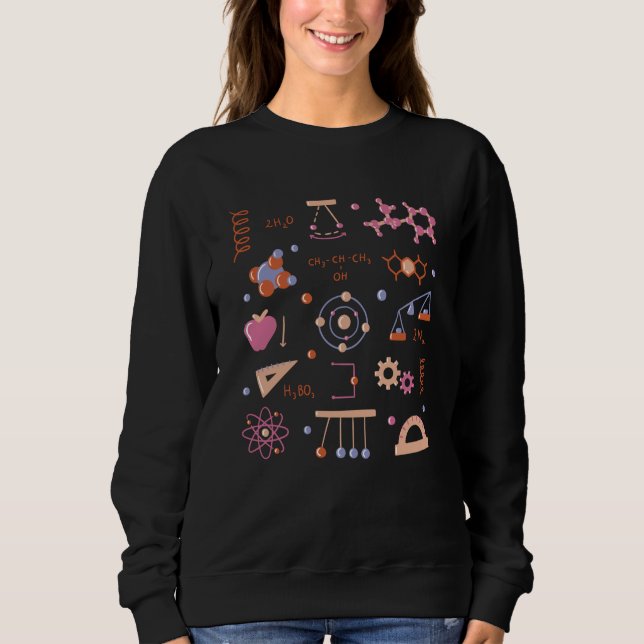 Physikalische Elemente Sweatshirt (Vorderseite)