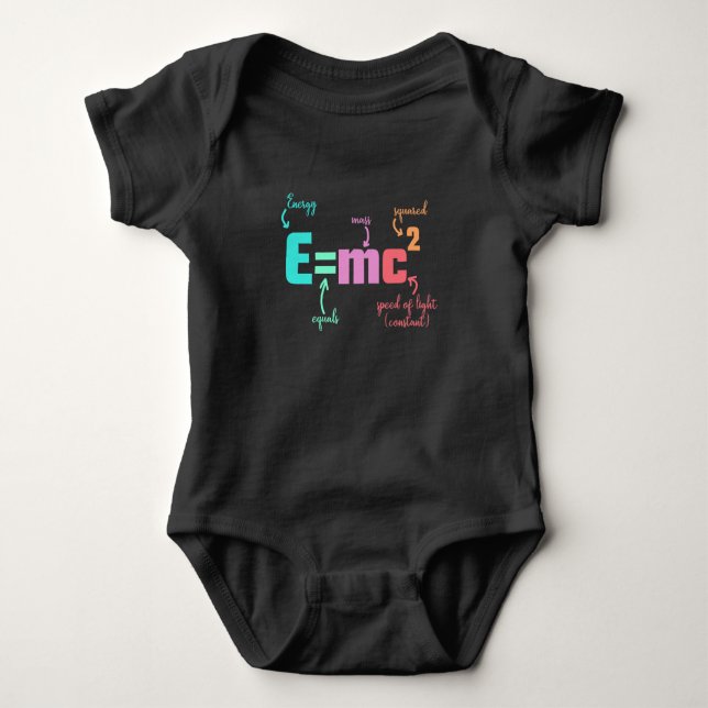 Physikalische Energietheorie der Relativitätsgleic Baby Strampler (Vorderseite)