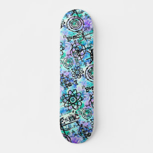 Physikalische Gleichungen Geek Skateboard
