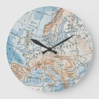 Physikalische Karte Europas (1916)