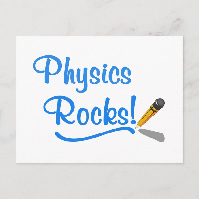 Physikalische Steine Postkarte (Vorderseite)