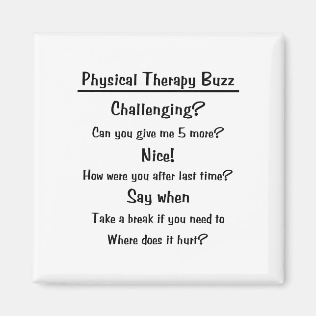 Physikalische Therapie Buzz Magnet (Vorne)