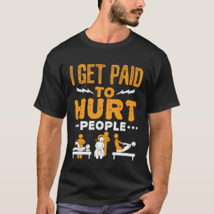 Physikalische Therapie, die ich an verletzte Mensc T-Shirt
