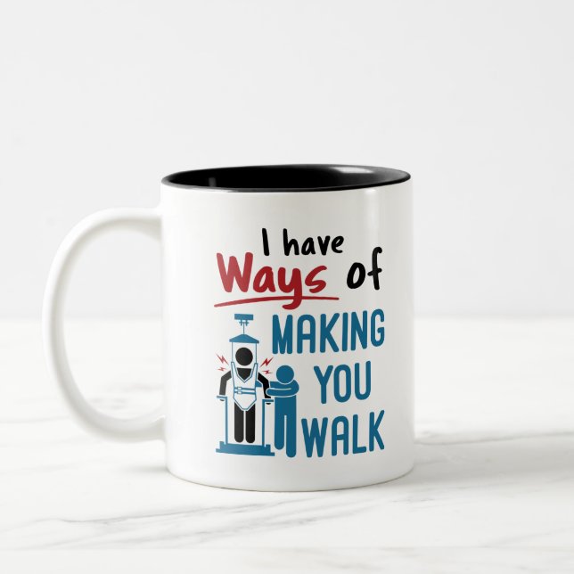 Physikalische Therapie, die ich habe Wege, um Ihre Zweifarbige Tasse (Links)