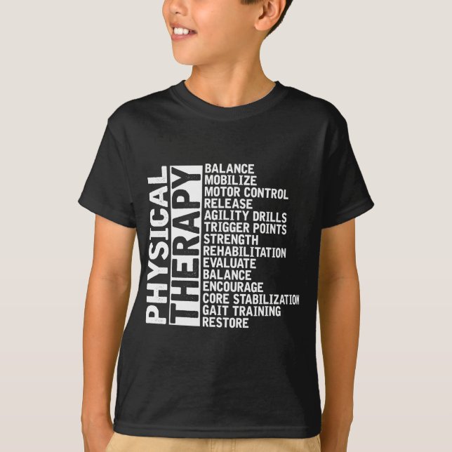 Physikalische Therapie durch PT Physikalischer The T-Shirt (Vorderseite)