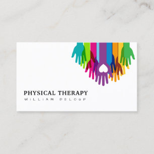 Physikalische Therapie Gesundheit Visitenkarte