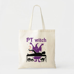 Physikalische Therapie Halloween PT Hexe Tragetasche