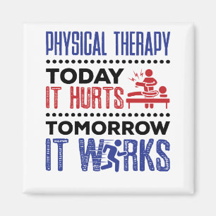 Physikalische Therapie heute schmerzt es morgen fu Magnet