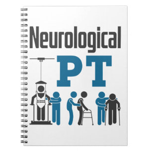 Physikalische Therapie mit Neurologischem PT Notizblock